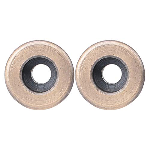 Botão de alça de guitarra, 2 peças de botões de bloqueio de alça de metal pinos com parafusos de mon