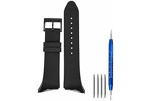 Hamilton Men's Ventura Lightweight Silicone Rubber Watch Strap