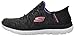 Skechers Women's Hands Free Slip-Ins Summits Dazzling Haze Sneaker, Charcoal/Purple, 7 M US