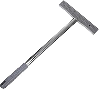Luxshiny Stainless Steel Handheld Sign Rod Adjustable Pole for Airport Welcome Events Kindergarten Guide Display Stand 17.3In