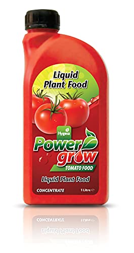 Powergrow G60081 Liquid Tomato Plant Food 1 Litre, Red
