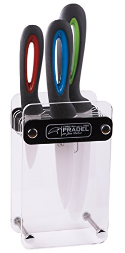 Pradel Jean Dubost 167/10543 Stratos - Bloque de 3 Cuchillos de cerámica