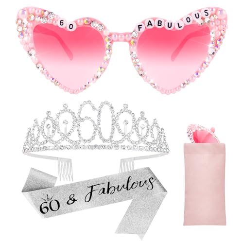 Bingtoo Corona Regina, Corona Compleanno, Accessori Compleanno, Diadema Donna, Coroncina Principessa, Regalo 16 18 30 40 50 60 Anni Donna