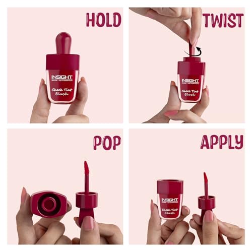 Image of INSIGHT Cheek Tint Blush | Blendable Formula | Natural Rosy Glow | Infused With Avocado Oil | High Color Payoff | Hydrating Tint | Beetroot Popsicle-7g