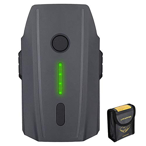 Mavic Pro Battery 3830mAh Battery Replacement for 11.4V DJI Mavic Pro,DJI Mavic Pro Platinum,DJI Mavic Pro White with Battery Safe Bag(Not Fit for Mavic 2)