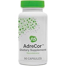 Neuroscience AdreCor - Adrenal Support Supplements with Rhodiola, L-Tyrosine, B Vitamins & Magnesium - Cortisol Detox for Women & Men for Stress Fatigue and Energy Support 90 ct