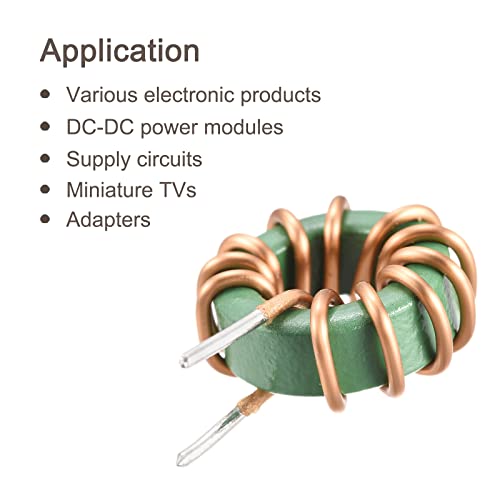 Meccanixity MEA211230EE0371 Toroid Inductance Copper Coil Vertical Inductor 1Mh 10A thumb #3