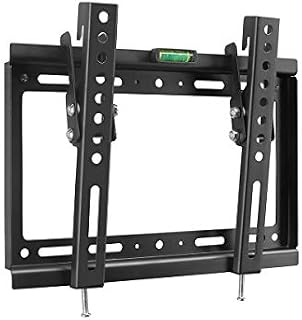 TV Wall Mount, Tilt TV Wall Bracket for 14-32 inch LED/LCD/OLED Flat & Curved TV Support 25kg with VESA 75x75mm-200x200mm, TV Bracket 32 inch TV Mount MT3202