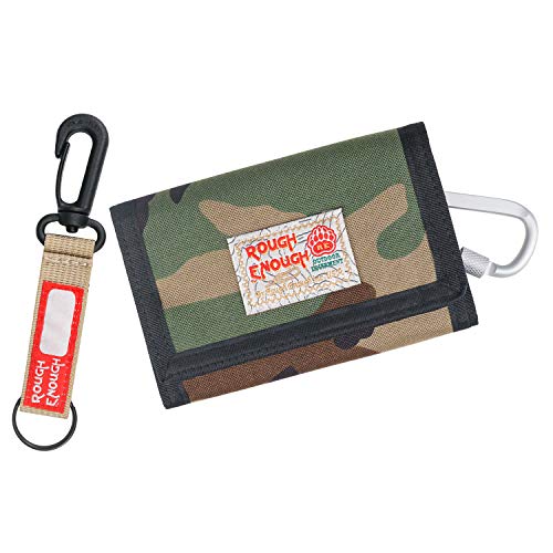 Cartera de cordura casual Rough Enough Mini Classic, camuflaje