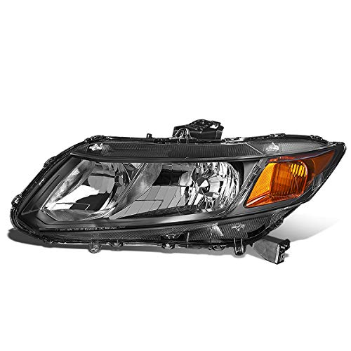 Ho2502144 Oe Style Left Driver Side Front Driving Headlight Lamp Compatible With Honda Civic 12-15 #TOP20