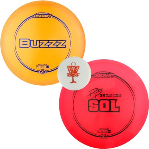 Discraft Elite Z BUZZZ & SOL Disc Golf Midrange Set
