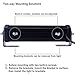 WOWTOU 12V 24V Grill and Surface Mount LED Amber White Emergency Strobe Lights for Trucks Snow Plow Construction Vehicles Car Safety Flashing