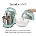 Hamilton Beach Classic Stand and Hand Mixer, 4 Quarts, 6 Speeds with QuickBurst, Bowl Rest, 290 Watts Peak Power, Blue (64658)