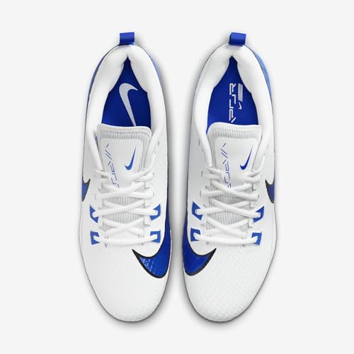 Nike Vapor Edge Speed 360 2 Men's Football Cleats (FQ4045-105, White/Black/Hyper Royal) Size 154