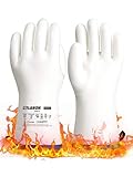 LANON Liquid Silicone Heat Resistant Gloves with CoralAir Liner for Oven Barbecue Grill Cooking...
