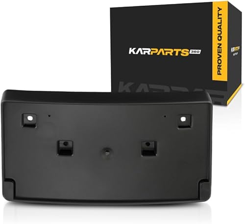 Soporte de placa de matrícula para Jeep Compass 2017 18 19 20 2021 | Delantero | Modelos Trailhawk y Upland | Hecho de plástico | Reemplazo para