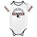 EaunyVerat Denver Custom Baby Bodysuits Baby Clothes Infants Personalized Baby Name Number for 0-24 Months Boy Girl