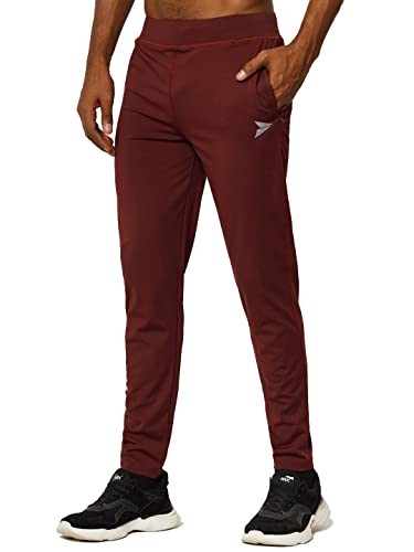 Image of FITINC Men's Stretchable Track Pant for Gym with Zipper Pockets