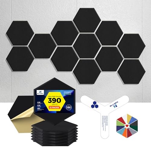 Panneaux acoustiques autocollants polyester et isolant phonique mural