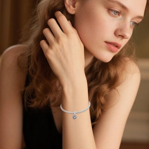 URONE Tiger Charm Beads Fits Bracelets 925 Sterling Silver Tiger Charm Pendant Animals Jewelry Gifts For Women Men3