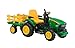 Peg Perego John Deere Ground Force Tractor with Trailer 12 Volt Ride on