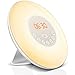 Produktbild Wake-Up Light LED, Aufwachen Mit Licht, Natürlichen Wecktöne, Lichtwecker Sonnenauf-Untergang Simulation Wecker LED Nachtlicht Mit Bedside Lamp Touch Control