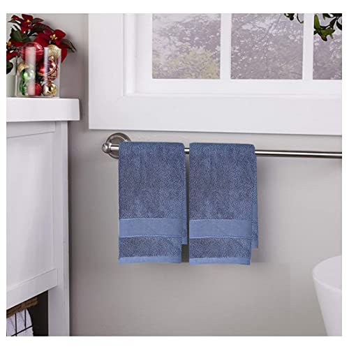 RUIBOLU Hand Towels for Bathroom - Cotton Ultra Soft Highly Absorbent Hand Towel 2 Set Size 14 x 30 Home Bathroom Hand Towels for Bath Hand Face