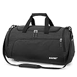 G4Free 3-in-1 Gym Duffle Bag Men Women, 45L Waterproof Sports Bag Backpack with Wet Pocket & Shoes Compartment, Travel Weekender Overnight Duffel Bag - Image 4