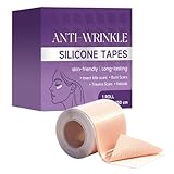 Hojas De Silicona Para Cicatrices, Cómodas Y Para La Piel, 1 Rollo, Cinta Facial Antiarrugas, Parches Para Eliminar Cicatrices De Quemaduras, Beneficios De Estiramiento Facial, Para Amantes De