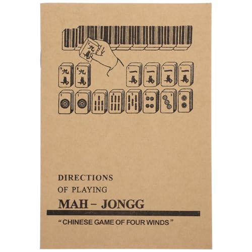 Hohopeti Chinese Mahjong Guidebook Chinese Mahjong Instruction Manual for Comprehensive Beginners & Enthusiasts Detailed Instructions & Rules for Game Mastery
