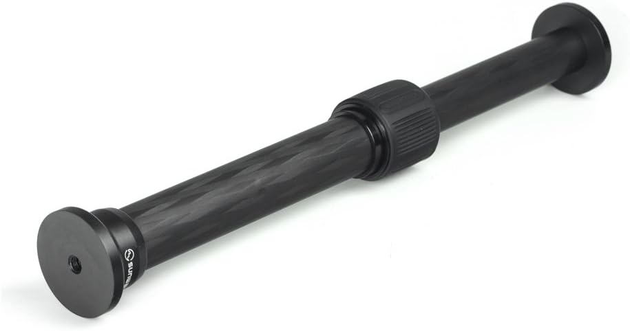 Sunwayfoto ET-02 CF Tripod Extension Tube Carbon Fibre Fiber 2 Section Extender