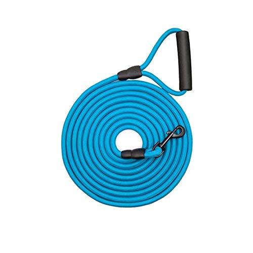 Correa de Perro Amárrelos 2M / 3M / 5M 10m de Largo for Perros/Nylon Lead Mascotas Alpinismo Cuerda Caminando al Aire Libre Correas de formación de la Cuerda Perros del cinturón de Seguridad