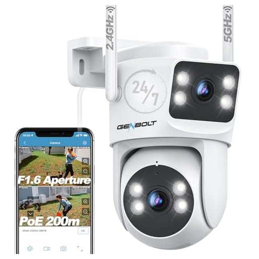 GENBOLT PTZ WiFi Security Camera