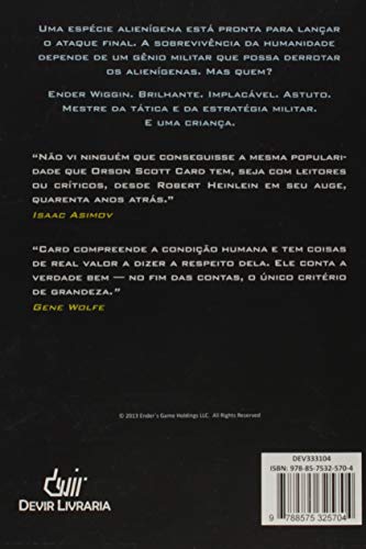 ENDERS GAME O JOGO DO EXTERMINADOR - 4A EDICAO CM