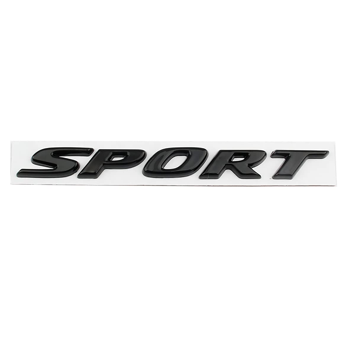 Zhizhong Sport Letter Emblem Trunk Lid Rear Logo Badge Fits 2017-2022 Accord Civic Passport (Gloss Black)