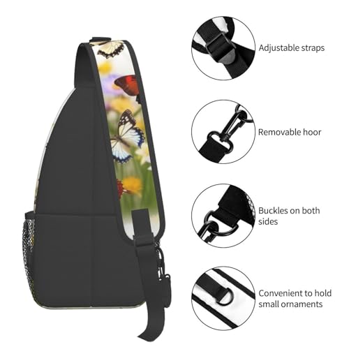 Bolso cruzado de pecho estilo sling para hombres y mujeres miniatura 5