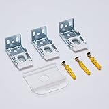 Persilux Cellular Shades Accessories Metal Mounting Brackets Window Shades Replacement Fittings Window Treatment Repair Kit