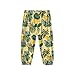 ORGYPET Tropic Monstera Girls Trousers Girls Wide Leg Pants XL Slim Fit Warm Boys Lantern Trousers Trousers for Girls Breathable Fabric for All Day Wear 2024