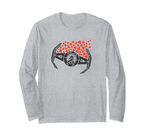 T-shirt Star Wars manche longue confort contre les imprimés rigides
