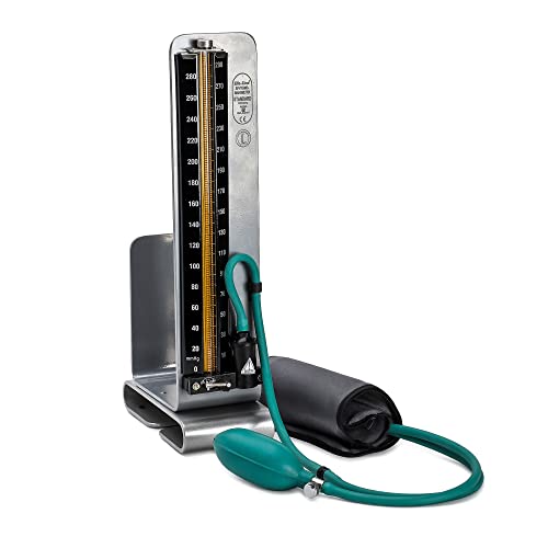 LIFE LINE Desk Model Standard Scale Mercurial Blood Pressure Monitor | BP Apparatus Manual | Mercury Sphygmomanometer Machine | Accurate Measurements | Superior Build Quality LIFE LINE Desk Model Standard Scale Mercurial Blood Pressure Monitor | BP Apparatus Manual | Mercury Sphygmomanometer Machine | Accurate Measurements | Superior Build Quality