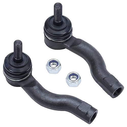 Image of Detroit Axle - Front End 8pc Suspension Kit for 2001-2005 Toyota Rav4 2002 2003 2004, 2 Lower Control Arms, 2 Lower Ball Joints, 2 Outer Tie Rods, 2 Sway Bar Links Replacement