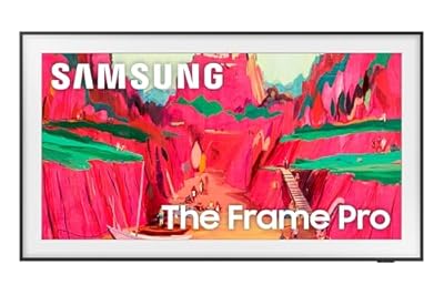 SAMSUNG 65-Inch Class The Frame Pro LS03FW 4K Neo QLED Mini LED Smart TV (2025 Model) Modern Frame Design with Wireless One Connect, NQ4 AI Gen3 Processor, Art Mode, Samsung Vision AI, Alexa Built-in