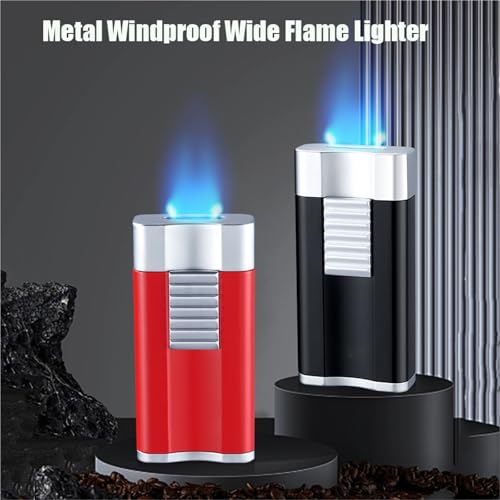 Encendedor de llama ajustable y recargable que resiste ráfagas de viento fuertes 3