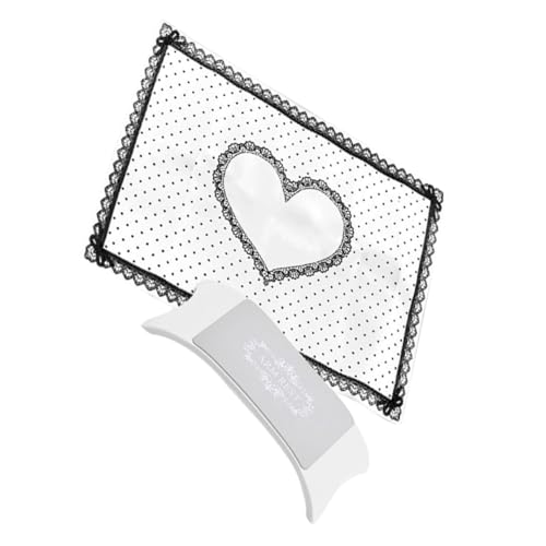 Beaupretty シーシー折りたたみ式シリコンハンドピロー マニキュアマット ネイルアート用洗える手枕パッド サロンツール 白