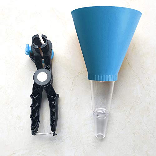 RuleaxAsi Kit de funil de óleo do motor do carro Conjunto de ferramentas de filtro de óleo universal