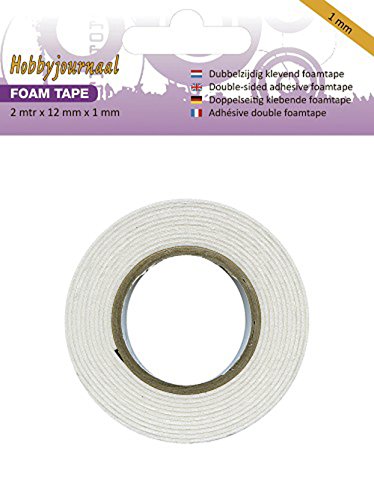 Preisvergleich Produktbild Hobbyjournaal Doppelseitiges 3D Band (1mm x 2m)