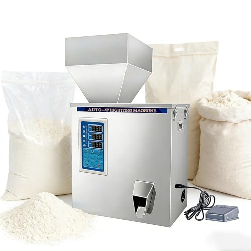 zhenmaster Máquina Multifunción De Llenado Y Envasado, Dispensador Inteligente De Polvo Con Precisión ±0,2G, Pedal Y Sensor Infrarrojo Para Dosificación Precisa De Frijoles, Semillas(A) zhenmaster Máquina Multifunción De Llenado Y Envasado, Dispensador Inteligente De Polvo Con Precisión ±0,2G, Pedal Y Sensor Infrarrojo Para Dosificación Precisa De Frijoles, Semillas(A)