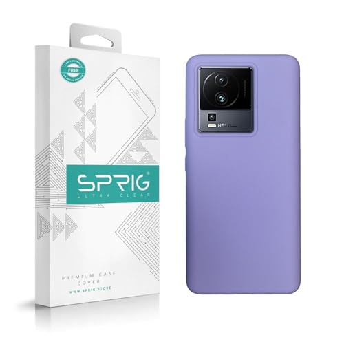 Image of SPRIG Compatible with iQOO Neo 7 5G Premium SilkTone Back Cover Drop Tested Shock Proof Mobile Case for Men, Women, Boys and Girls with Camera Protection (Light Purple)