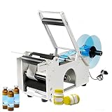 Adjustable Labelling Machine, Bottle Labelling Machine, Labelling Speed 20 to 40 Times/Min, for Round Bottles from 15 to 150 Mm, for Plastic, Glass Bottles, Etc.,220v