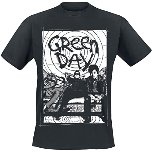 Green Day Couch Photo Uomo T-Shirt Nero XXL 100%